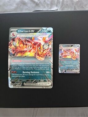 Charizard ex Promo Pokémon Card Duo